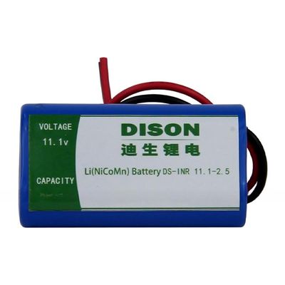 NMC Batterie à ions lithium cylindrique 10.8V 2.6Ah 2C à décharge rapide
