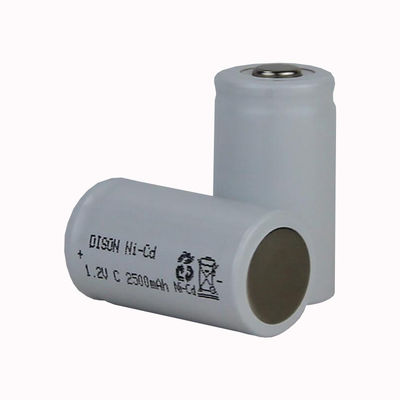 Piles à haute température rechargeables NI-Cd C 1.2V 2.5ah
