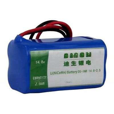 2C Décharge de 14,8 v 2,5Ah NMC batterie Li NiCoMh au lithium-ion pour robot nettoyeur