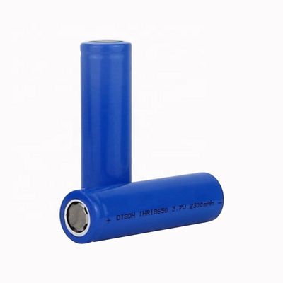 INR8650 3,7v 2300mAh NCM Li NiCoMh Piles au lithium-ion avec auto-protection PTC CID