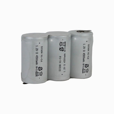 -40C basse température rechargeable NiCd D KRH33/62 3.6V 4.5Ah batterie pour éclairage d'urgence