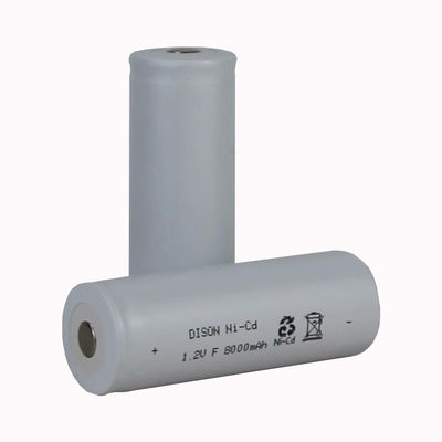 Piles de batterie à basse température NiCd rechargeable KRH33/91 F 1.2V 7Ah -40C