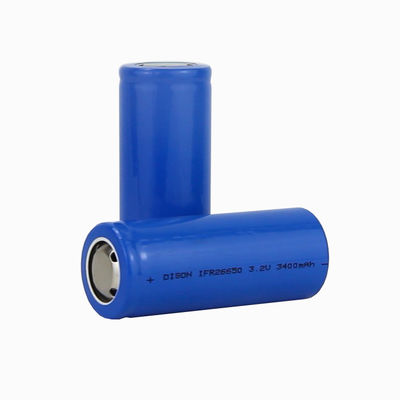 LiFePo4 32700 3.2V 6000mAh LFP Cellule de batterie au lithium-ion cylindrique avec auto-protection PTC CID